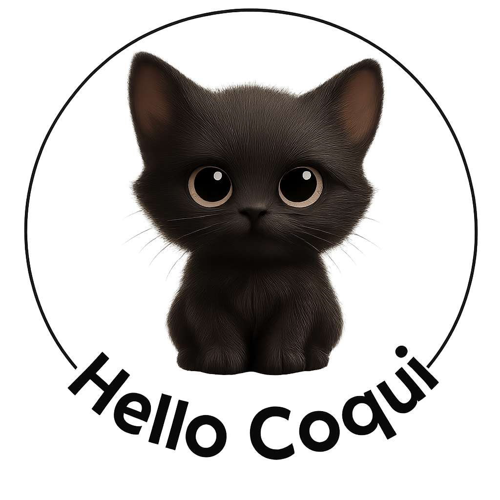 Hello Coqui Logo